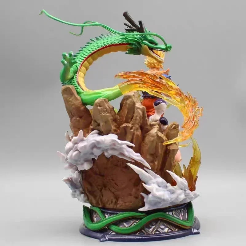 Figurine Son Goku, Freezer et Shenron – L’essence de Dragon Ball Z