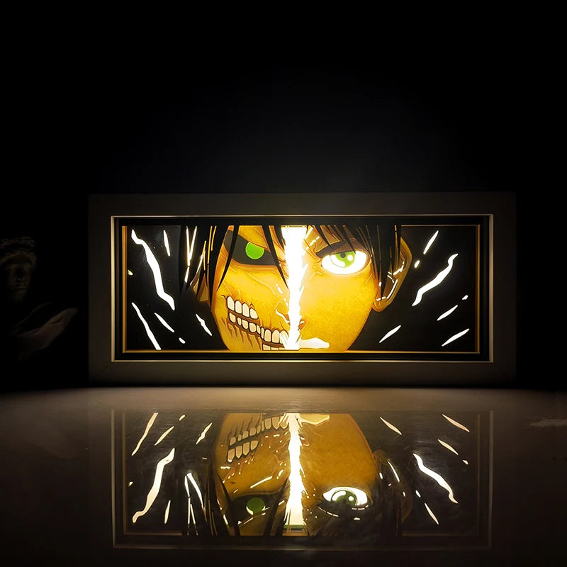 Lampe LED 2D Multi-anime avec télécommande