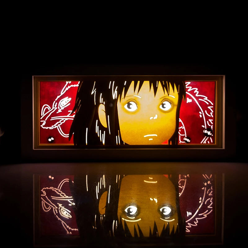 Lampe LED 2D Multi-anime avec télécommande