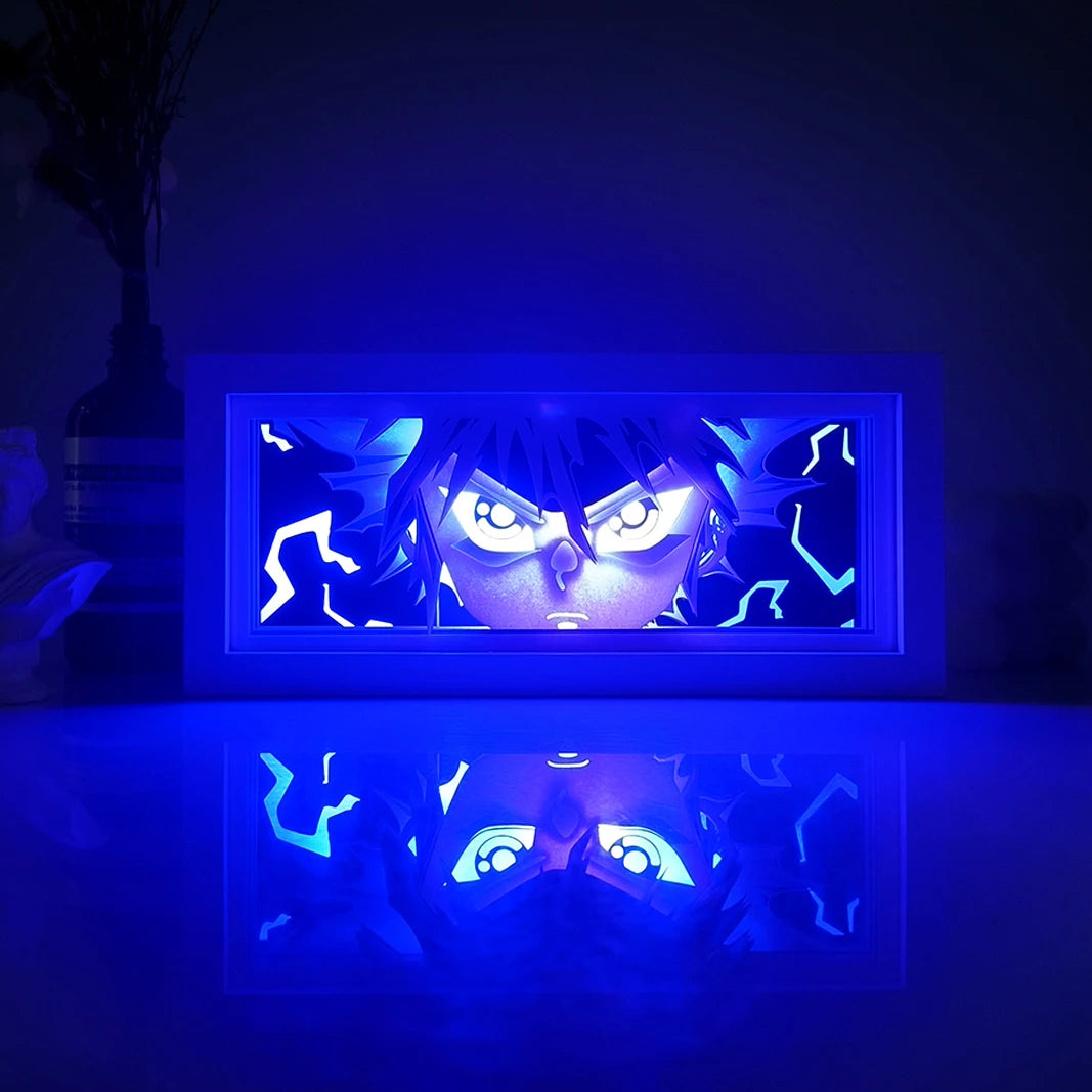 Lampe LED 2D Multi-anime avec télécommande