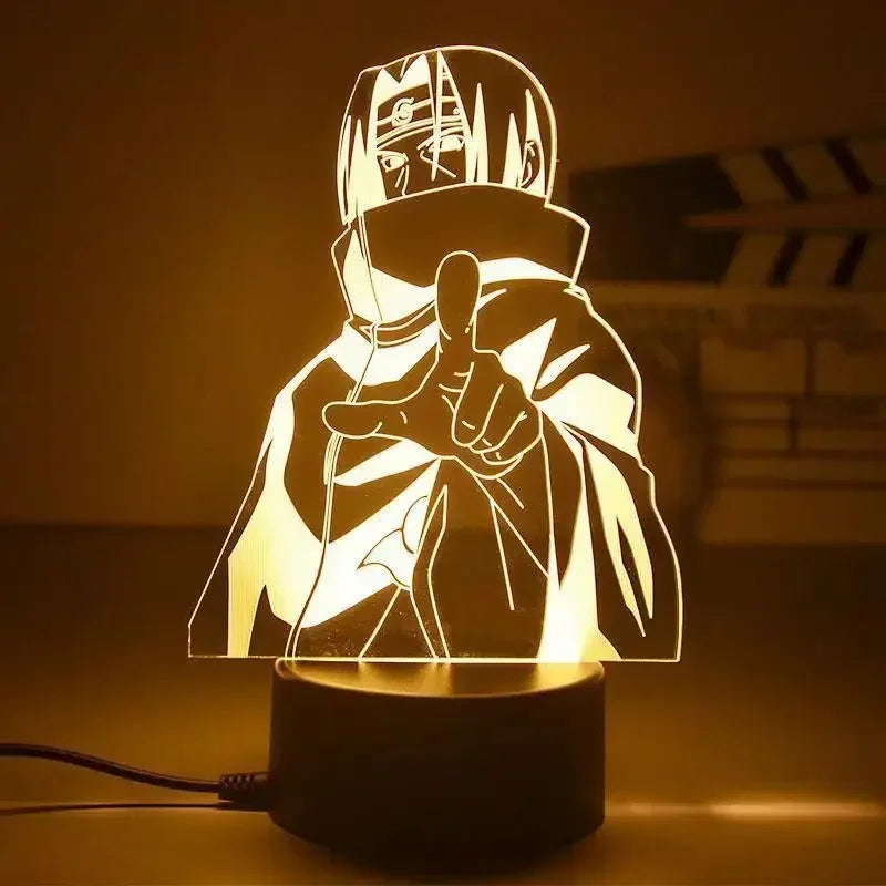 Lampes LED 3D Naruto – Illuminez votre univers ninja