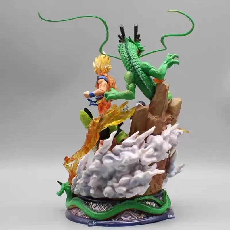 Figurine Son Goku, Freezer et Shenron – L’essence de Dragon Ball Z