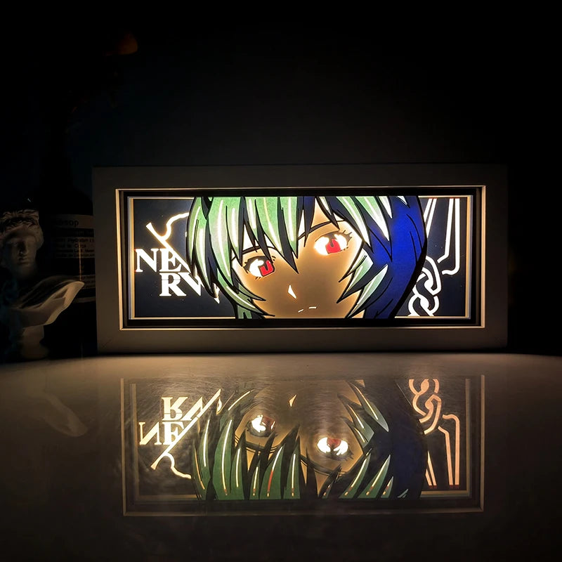 Lampe LED 2D Multi-anime avec télécommande