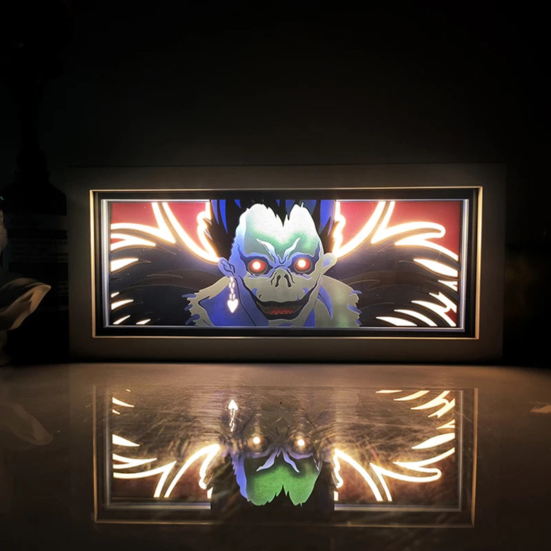 Lampe LED 2D Multi-anime avec télécommande