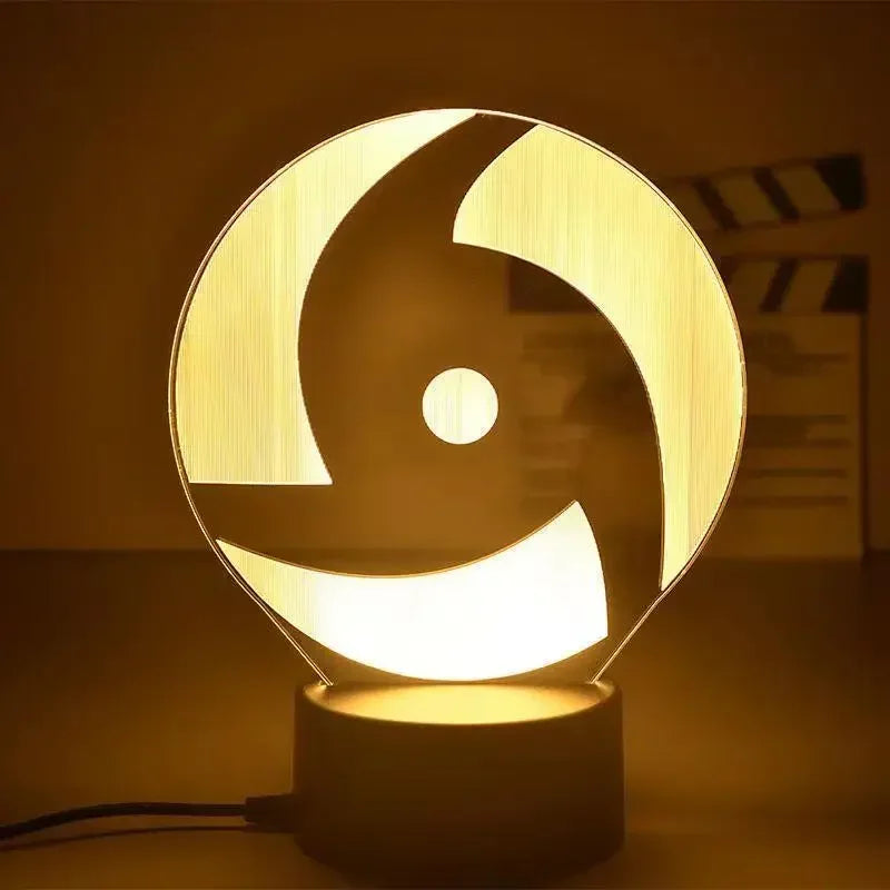 Lampes LED 3D Naruto – Illuminez votre univers ninja