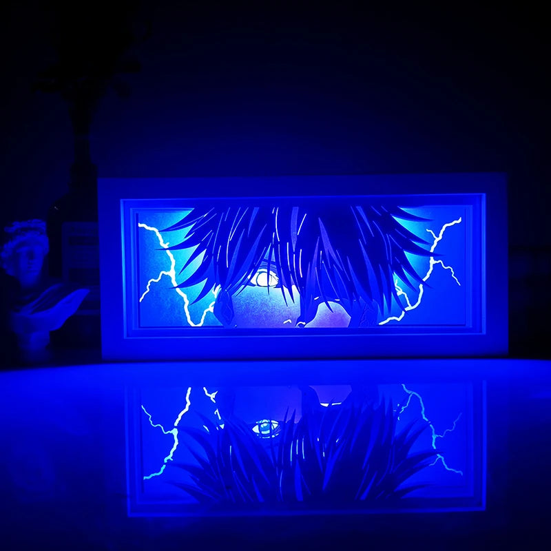 Lampe LED 2D Multi-anime avec télécommande