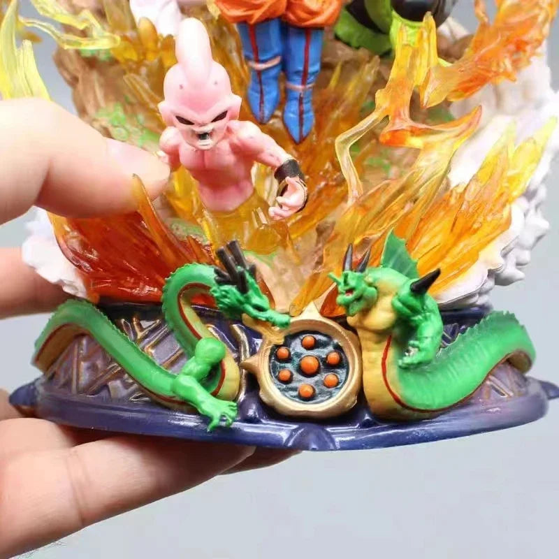 Figurine Son Goku, Freezer et Shenron – L’essence de Dragon Ball Z